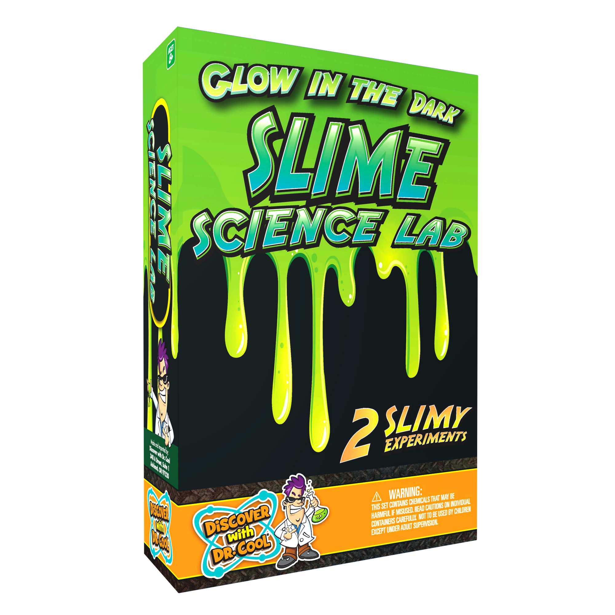 glow in the dark slime science kit