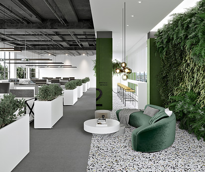 Environmentally friendly office