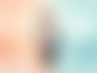 Illustration of a bicultural professional standing between two blended colour environments, representing bicultural workplace stress and navigating multiple identities at work.