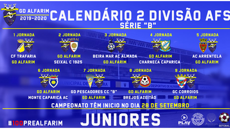 FUTEBOL JUVENIL | JUNIORES | 2ª DIVISÃO DISTRITAL AF SETÚBAL