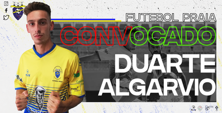 FUTEBOL PRAIA | DUARTE ALGARVIO CHAMADO À SELECAO NACIONAL