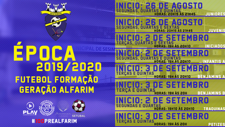 COMUNICADO | ÉPOCA 2019/2020