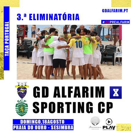 FUTEBOL PRAIA | TAÇA DE PORTUGAL