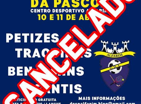TORNEIO DA PÁSCOA | CANCELADO