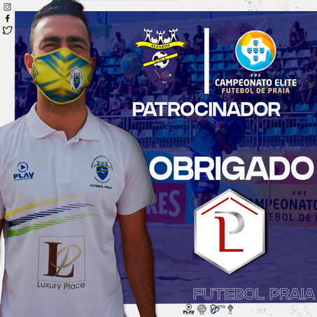 FUTEBOL PRAIA | AGRADECIMENTO