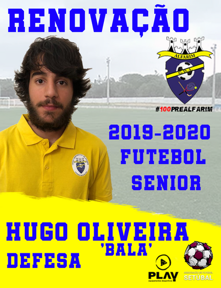 FUTEBOL SENIOR - RENOVAÇÃO
