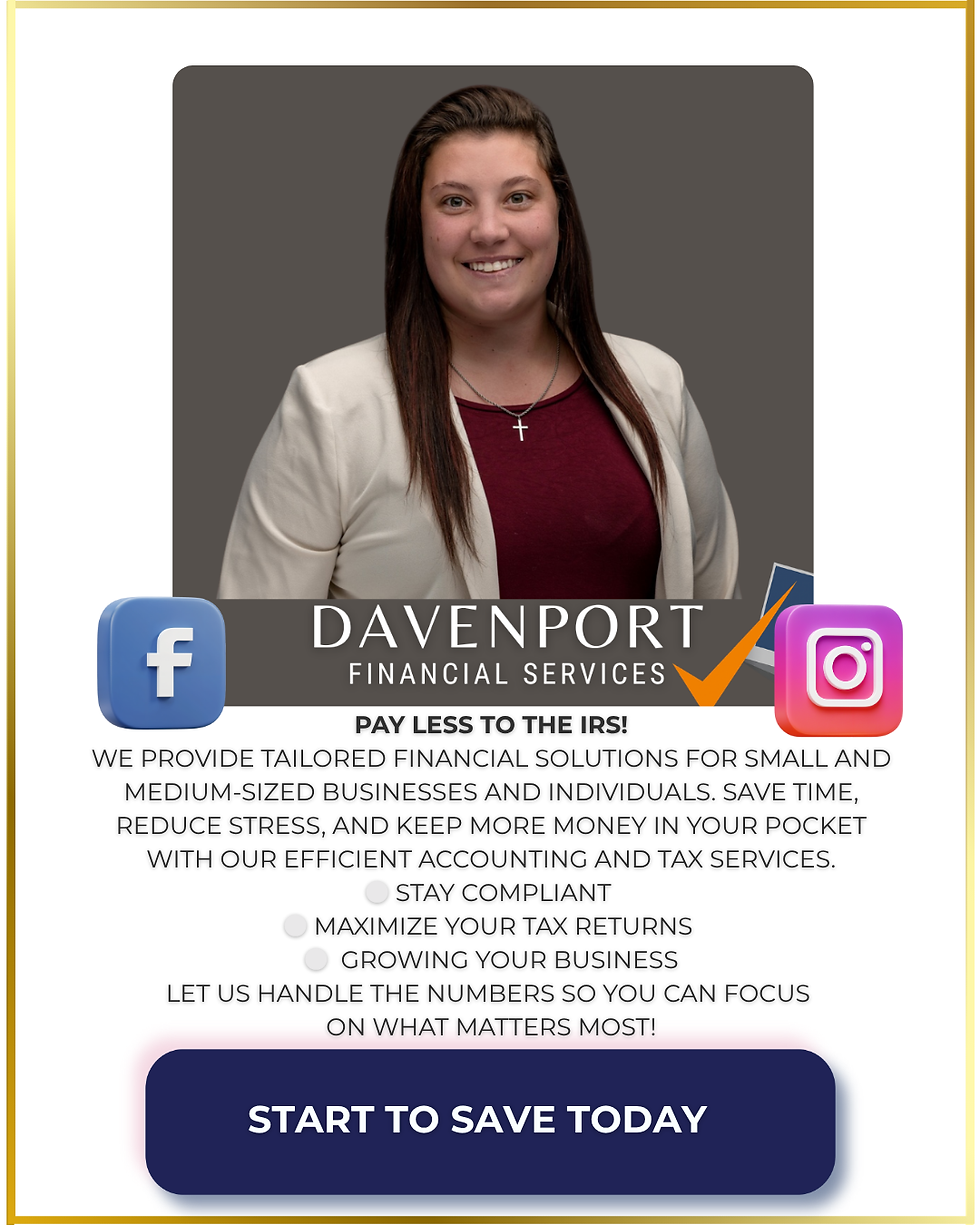 Davenport Financial Services Tiffin Ohio Full Mobile Card.png