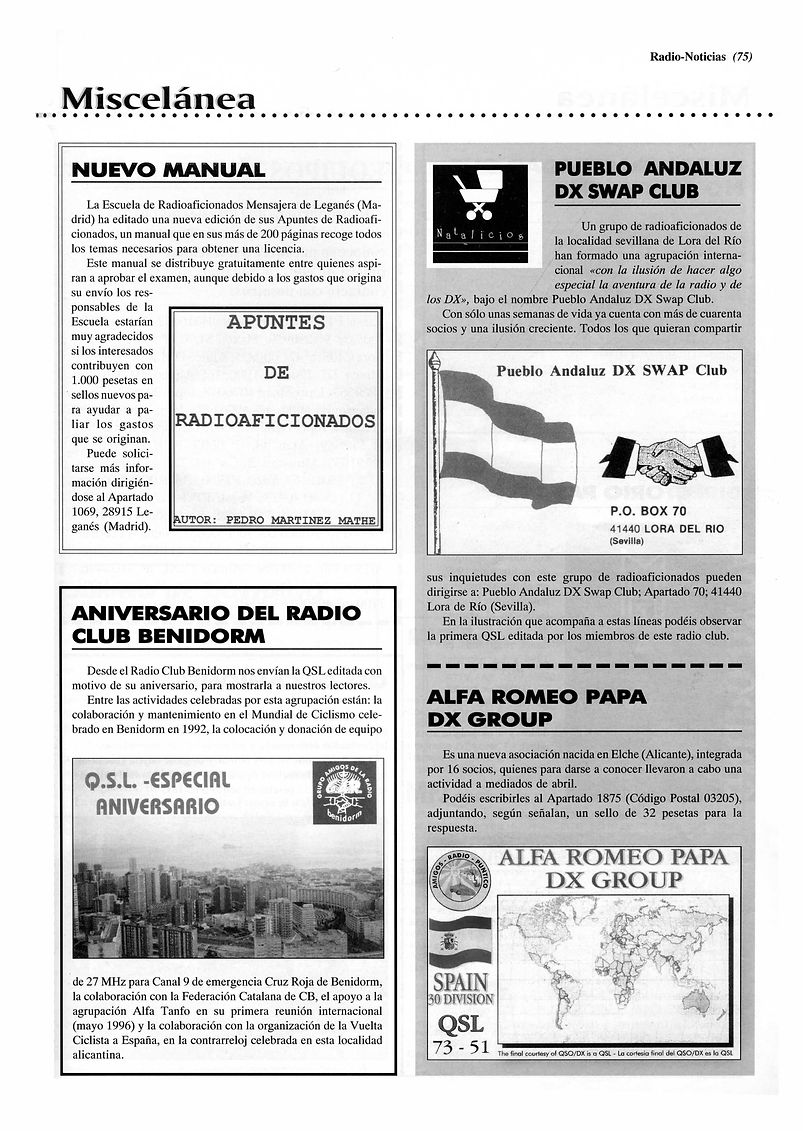 Revista Radio Noticias Mayo 1997