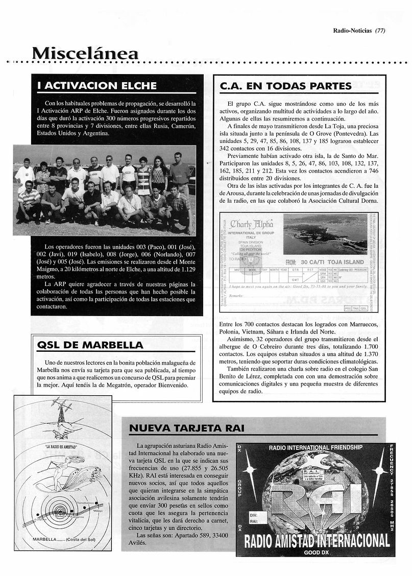 Revista Radio Noticias Julio 1997
