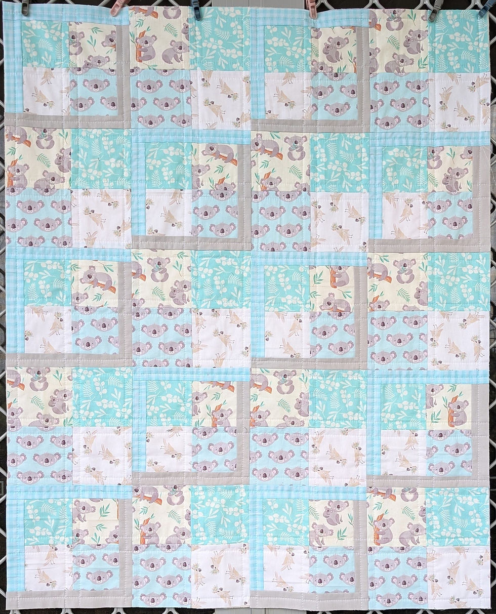 Thumbnail: Hopscotch Baby Quilt | Baby Quilt Pattern PDF Pattern