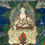 Thumbnail: An 18th / 19th Century Tibetan Thangka of Buddha Nagaraja (King of Serpents)