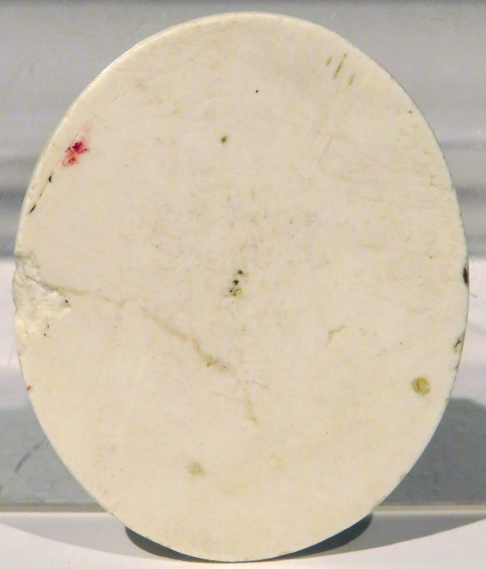 Thumbnail: A Fine 19th Century Carved Lava Cameo, Continental Circa 1870