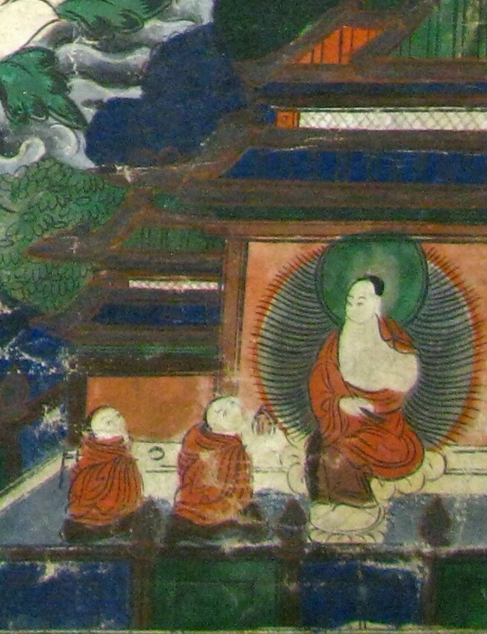 Thumbnail: An 18th / 19th Century Tibetan Thangka of Buddha Nagaraja (King of Serpents)
