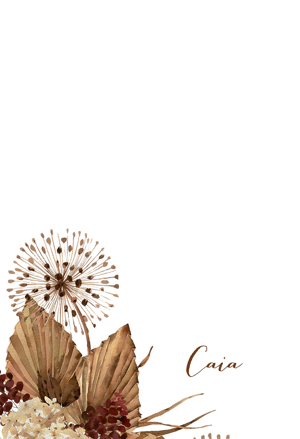 Thumbnail: Caha de Papel in Native Boho Design