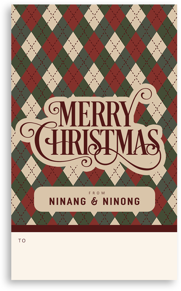 Thumbnail: Woodland Christmas Gift Tags