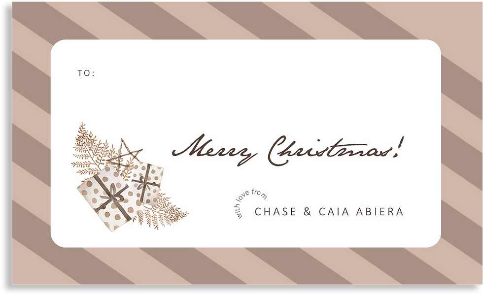 Thumbnail: Native Boho Christmas Gift Tags