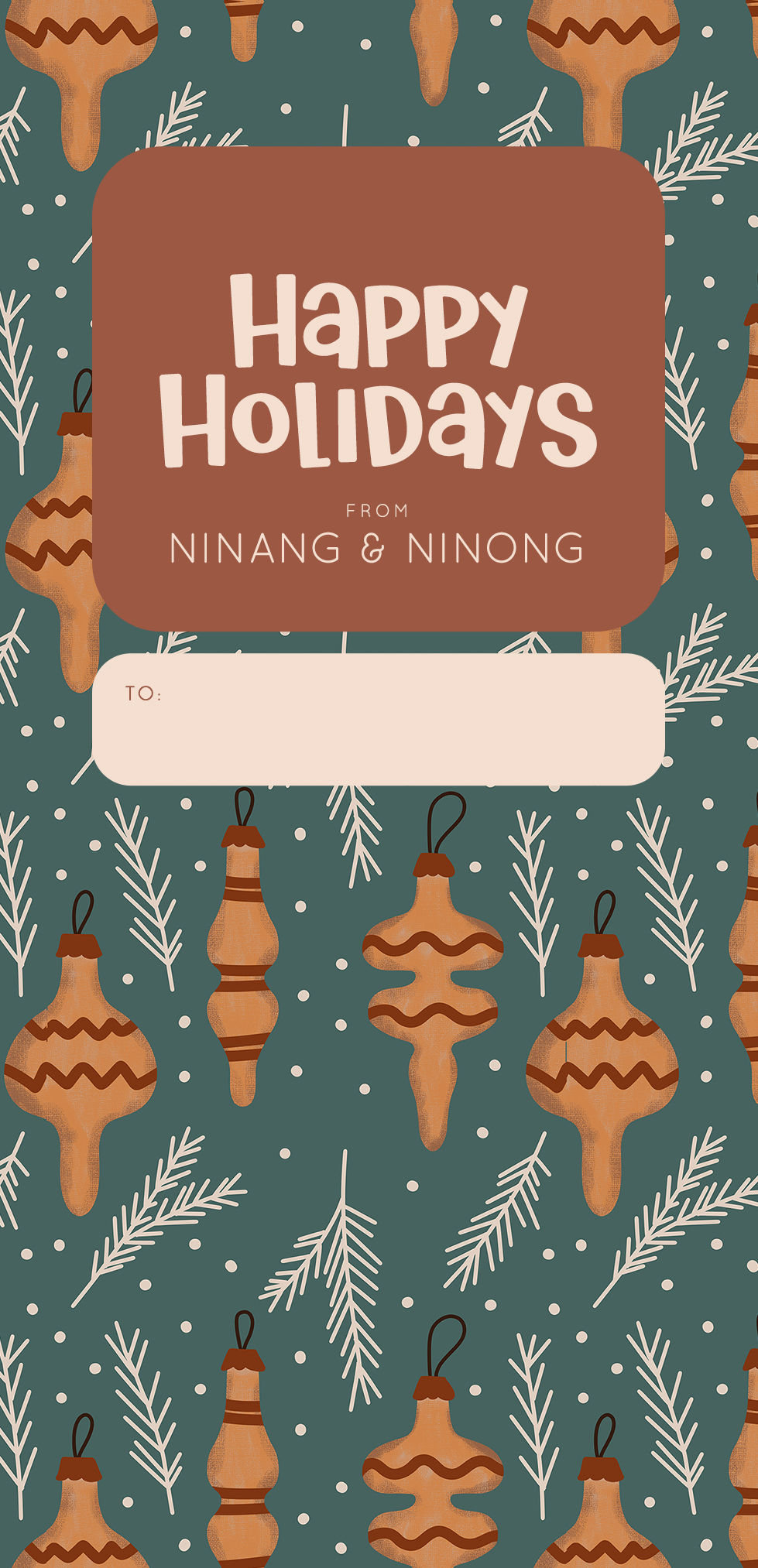 Thumbnail: Fun Boho Christmas Money Envelopes