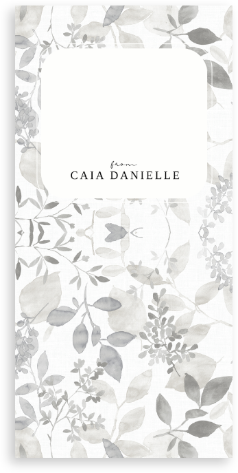 Thumbnail: Personalized Money Envelopes in Soft Neutral Prints