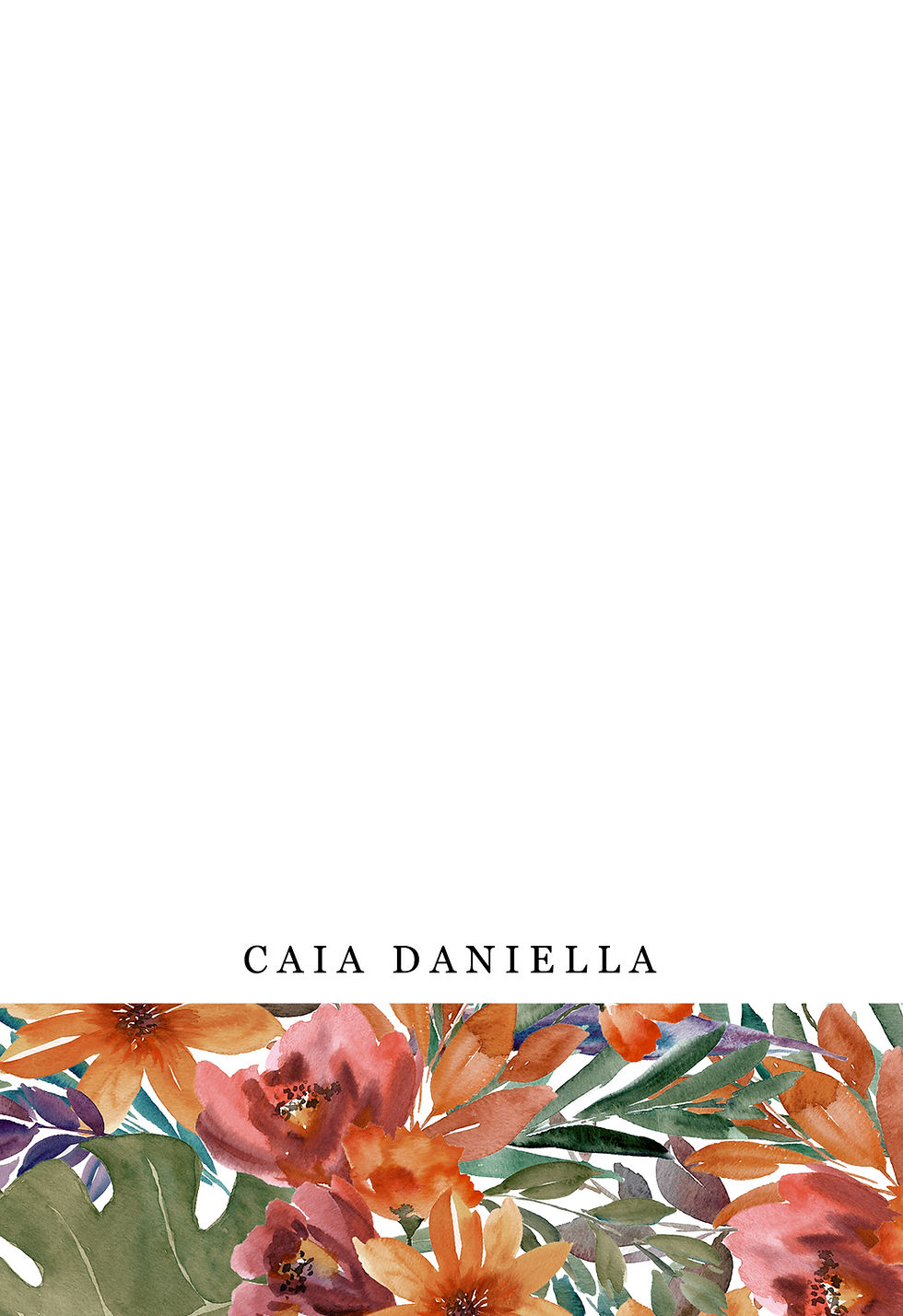 Thumbnail: Caha de Papel in Tropical Design