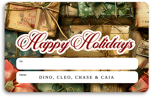 Thumbnail: Vintage Christmas 1-10 (Landscape) Gift Tags