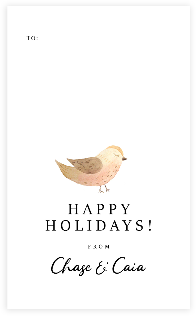 Thumbnail: Minimalist Nordic Christmas Gift Tags (Designs 1-10)