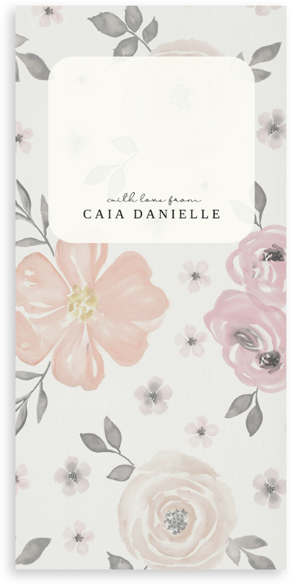 Thumbnail: Personalized Money Envelopes in Floral Prints (Generic)