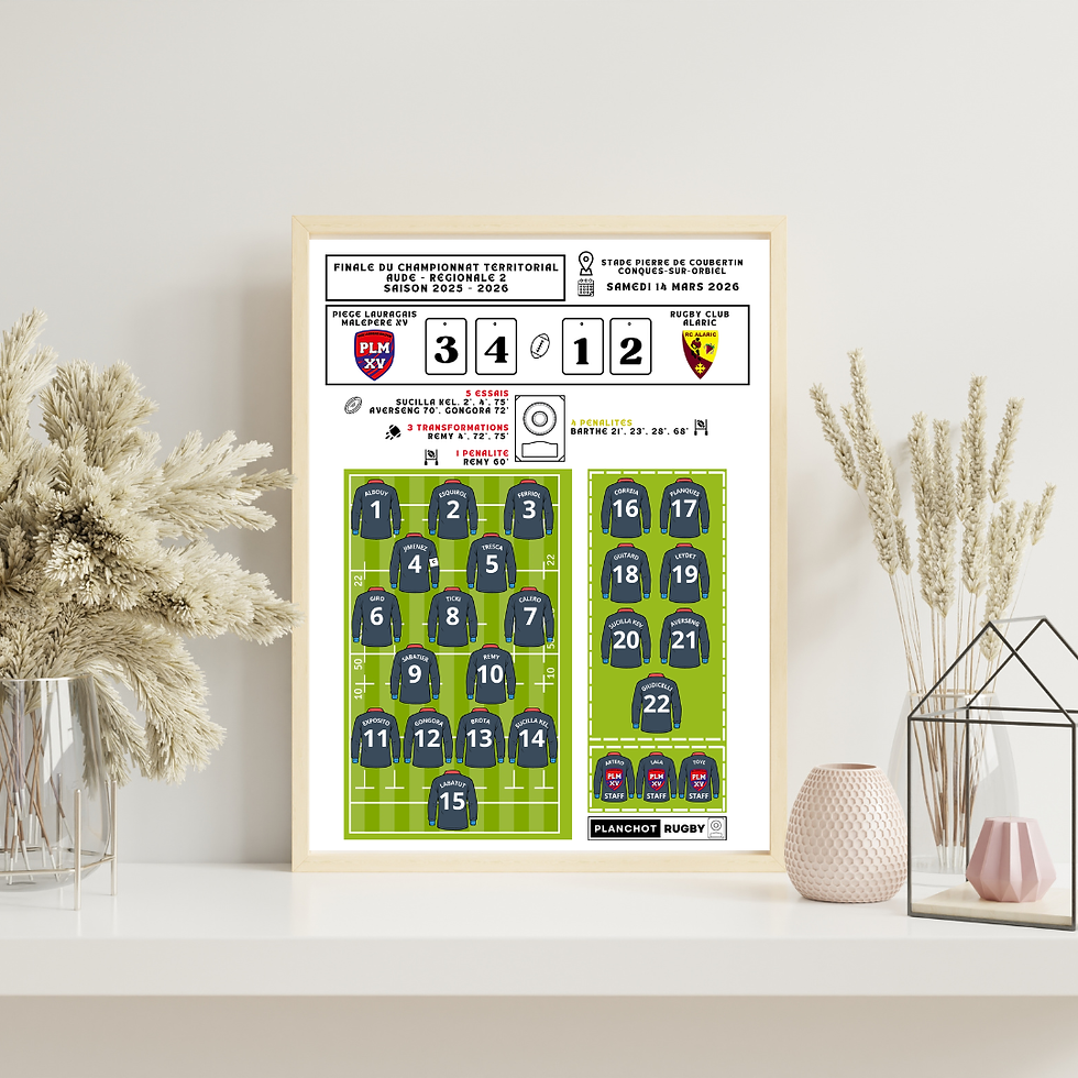 Miniature : Piege Lauragais Malepere XV - Champion Territorial Aude Régionale 2  SAISON 2026