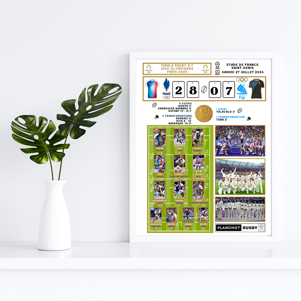 FRANCE à 7 - Champion Olympique - Paris 2024