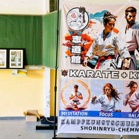 Karate-Workshop auf dem Sportfest der Albert-Schweitzer-Oberschule