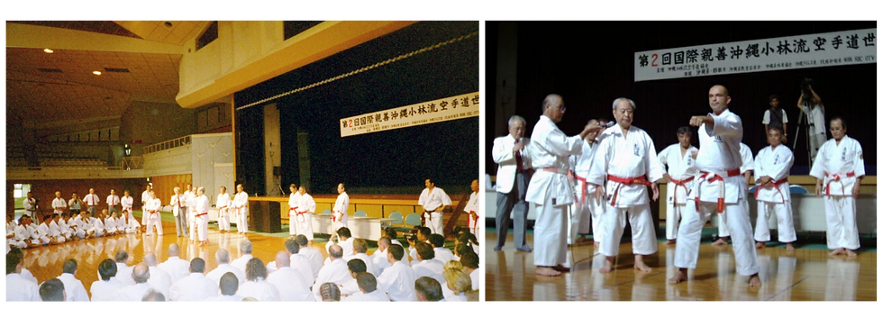 Seminar 2002 mit Sensei Miyahira Katsuya 10. Dan Hanshi