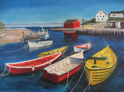 "Hall's Harbour"