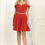 Thumbnail: Cold Shoulder A-Line Cocktail Dress #MQ1916