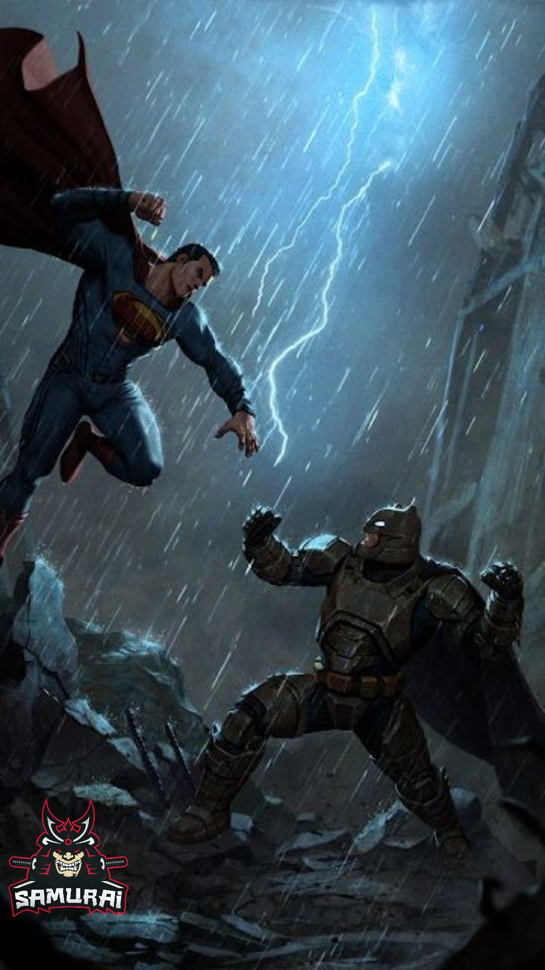 Drawing 13x19 Supperman vs Batman 