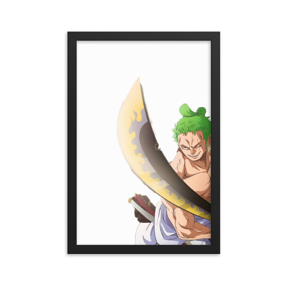 Thumbnail: Framed poster