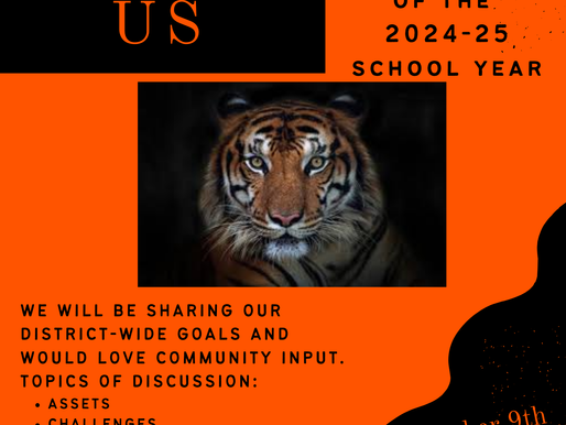Tiger Talk Community Event 9-9-24