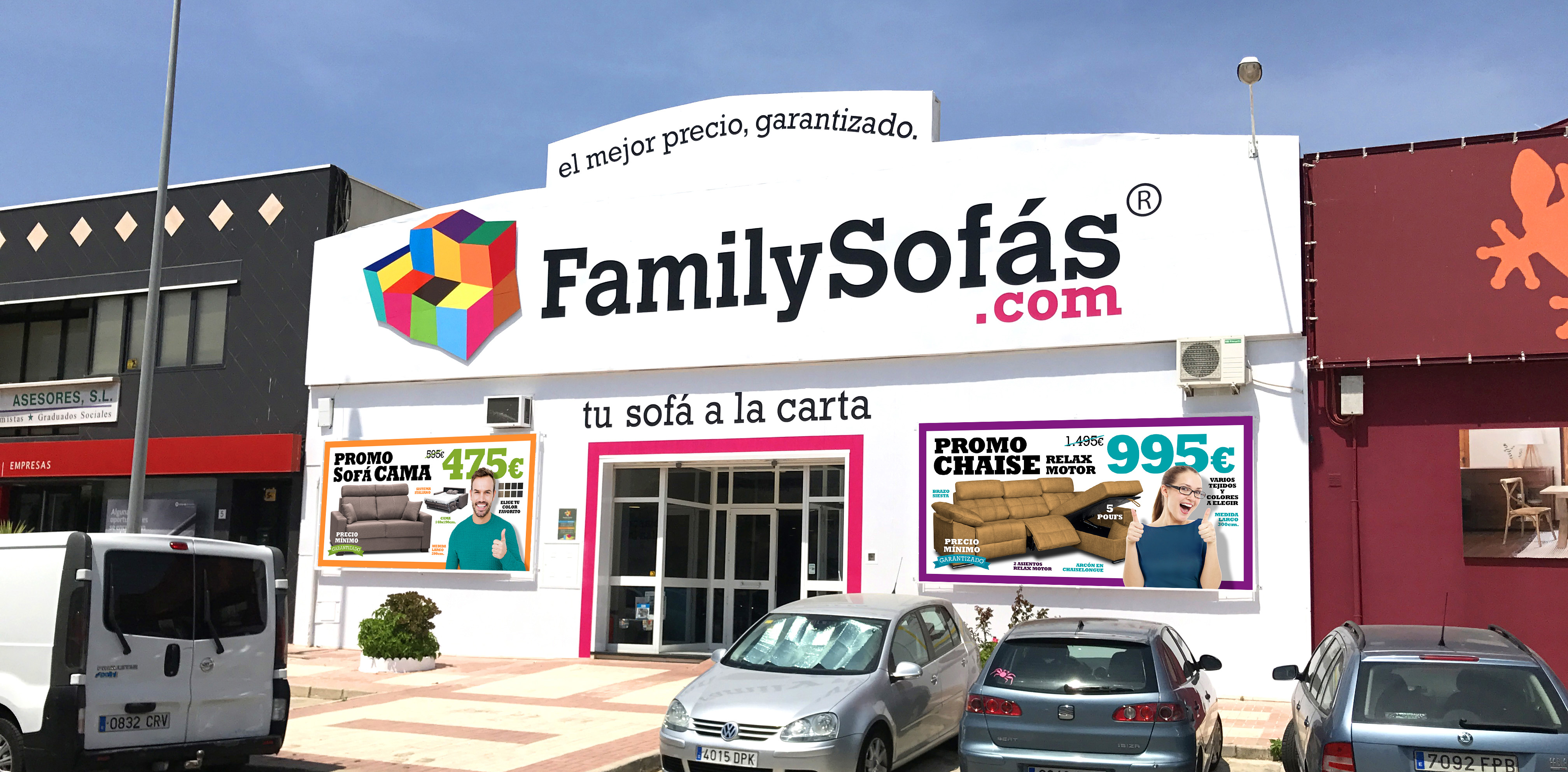 FAMILY SOFÁS Málaga. Tienda de sofás en Málaga. Sofás en Málaga.