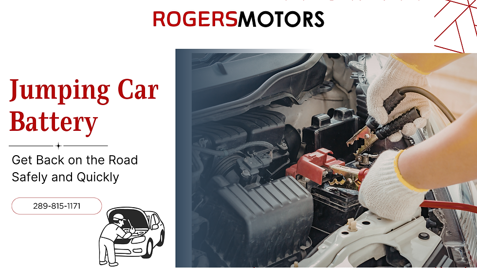 Jumping Car Battery