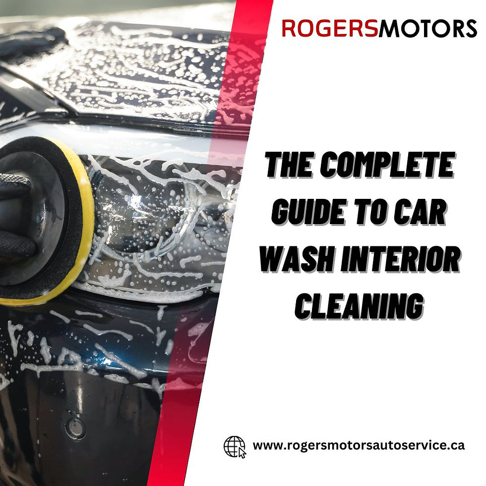 car wash interior cleaning