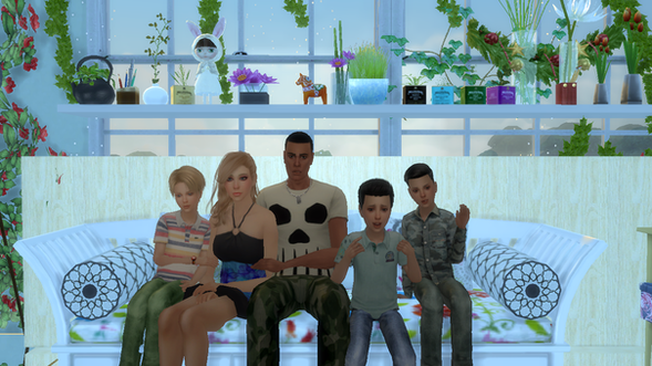 La familia Alvarado