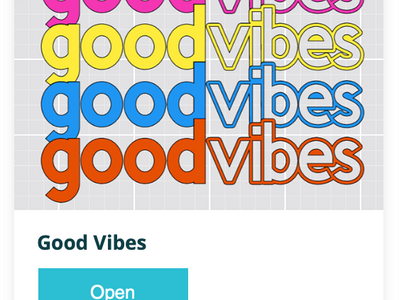 Good Vibes Iron-On Project [video]