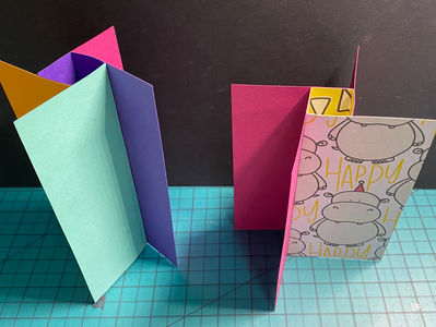 Easy Pinwheel cards with Cricut!