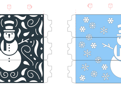 Cricut Stackable Mugs - Snowman from Start to Finish