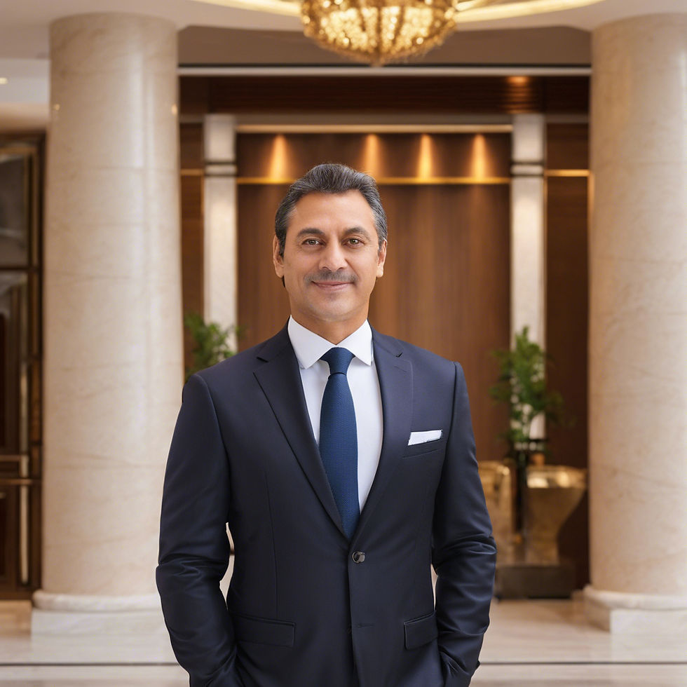 CEO or manager of an hotel