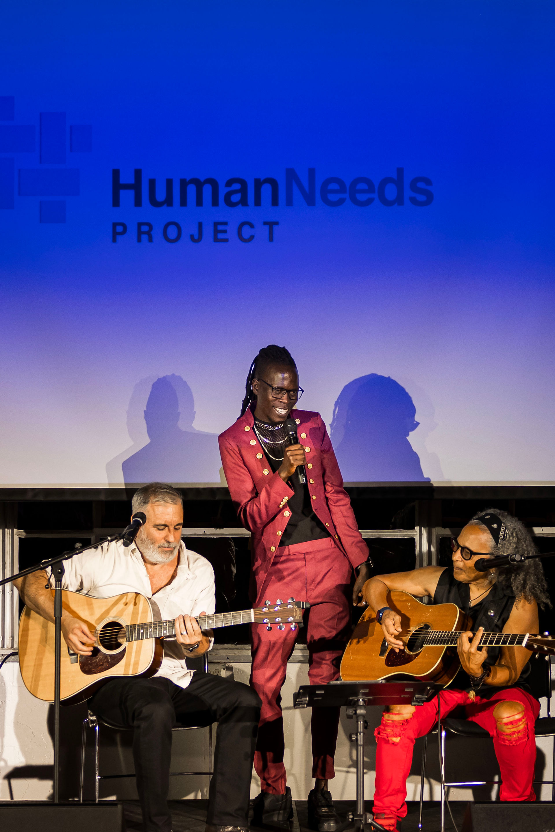 Guests celebrating at the Human Needs Project 10 years in San Francisco