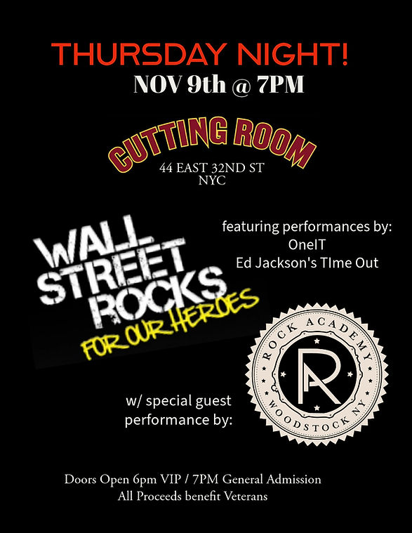 Wall Street Rocks | New York, NY