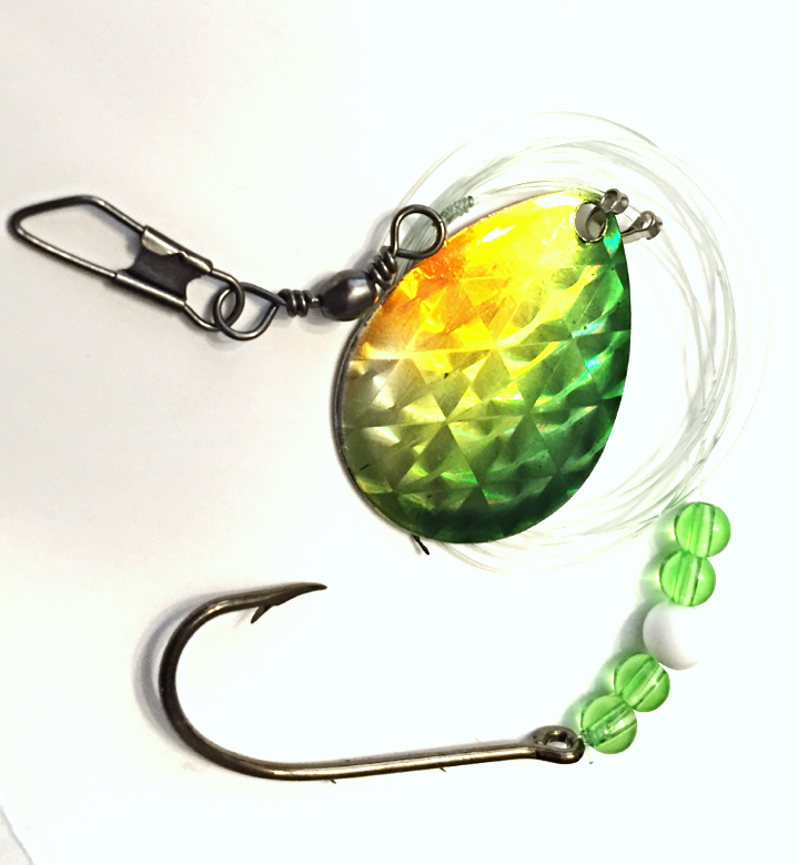 Emerald and Gold Spinner