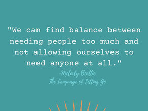 The Balance Between Needing and Letting Go: Using Soul Recovery to Stop Controlling and Have More Connection