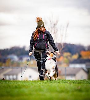 En entraînement avec Grace