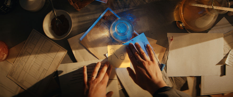 Spec-Spot Post-it, Filmstill, Curie