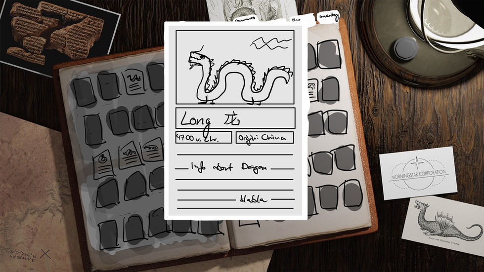 ATOTW, Entwurf, Sammelobjekte